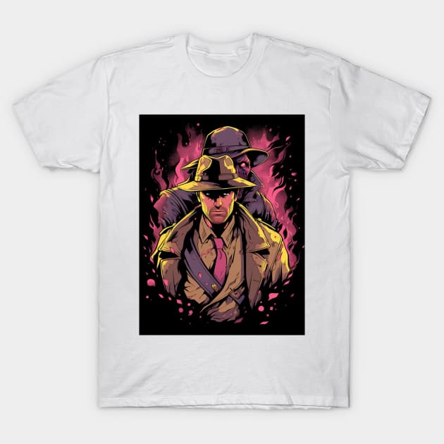 Indiana jones inspired desing T-Shirt by Wenmuco